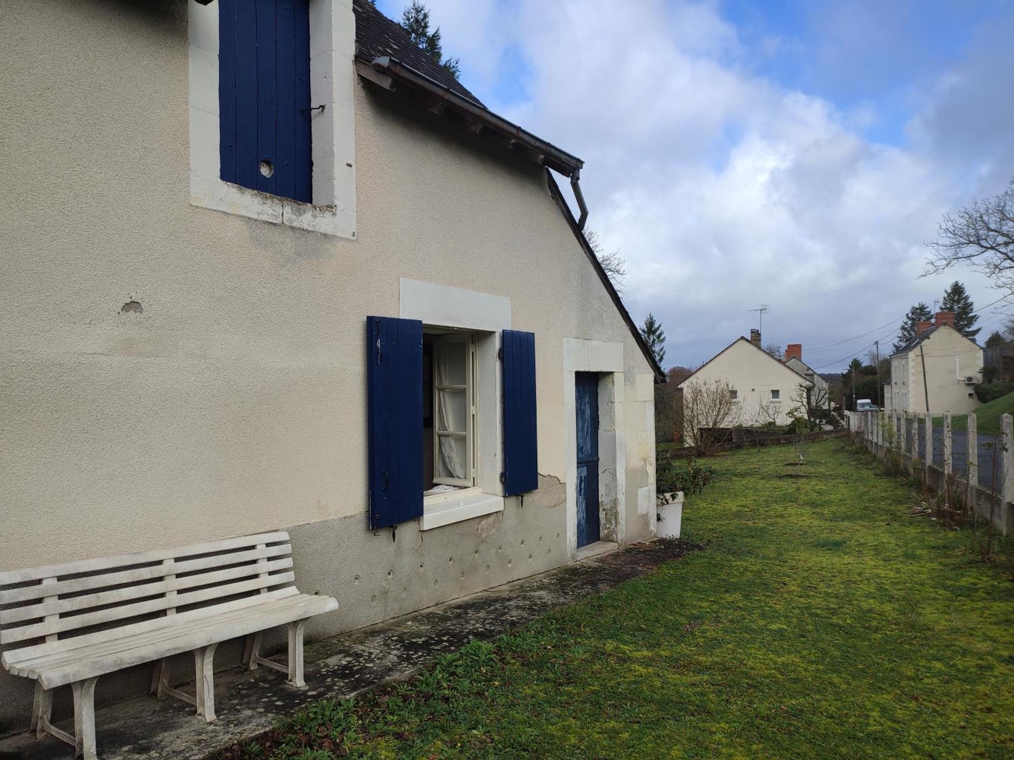 Maison Plain Pied, 2 Chambres, Longere Typique , Fraiche, Dans Bourg Avec Tous Commerces Lucay-le-Male Экстерьер фото