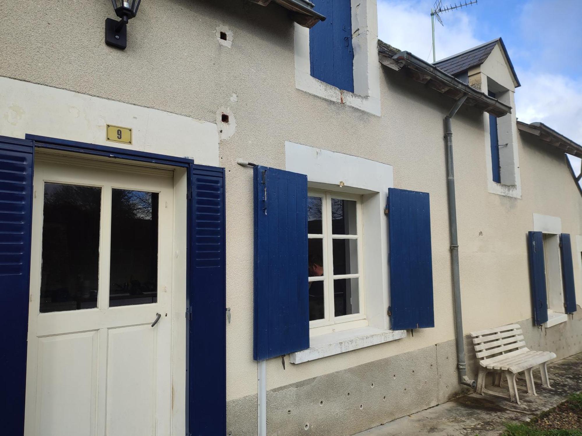 Maison Plain Pied, 2 Chambres, Longere Typique , Fraiche, Dans Bourg Avec Tous Commerces Lucay-le-Male Экстерьер фото