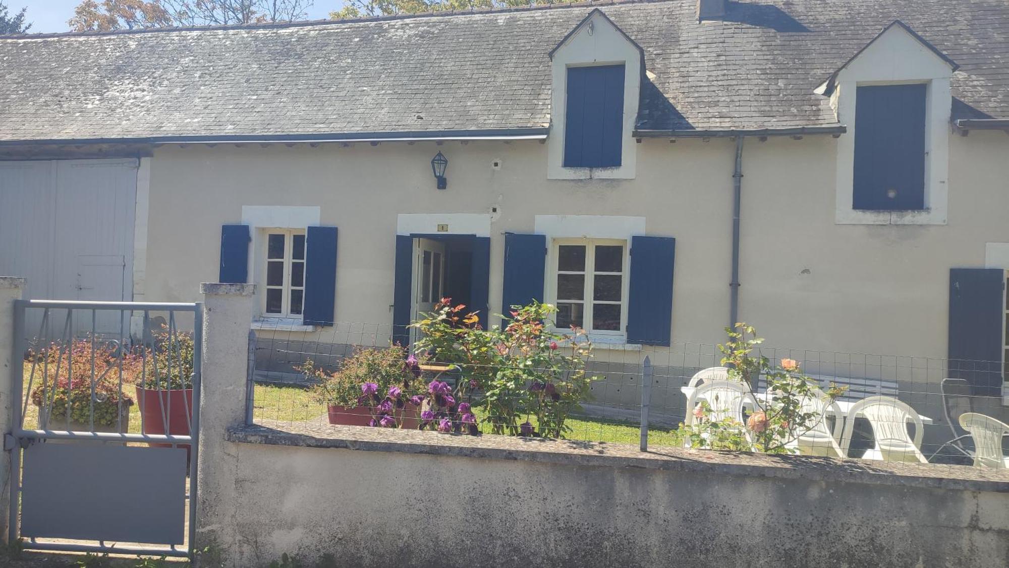 Maison Plain Pied, 2 Chambres, Longere Typique , Fraiche, Dans Bourg Avec Tous Commerces Lucay-le-Male Экстерьер фото