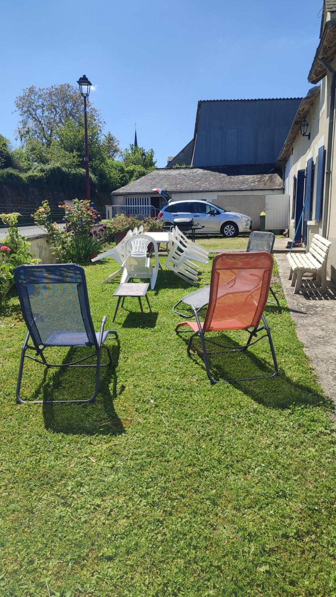 Maison Plain Pied, 2 Chambres, Longere Typique , Fraiche, Dans Bourg Avec Tous Commerces Lucay-le-Male Экстерьер фото